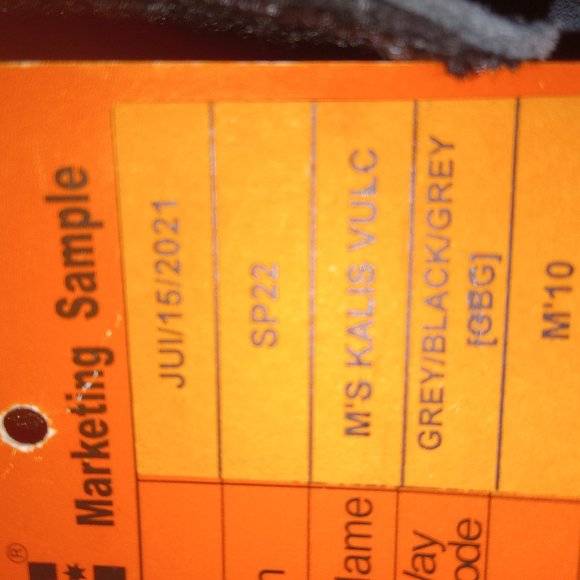 New Unworn KALIS Vulc Original Sample shoe Size 10 - Picture 2 of 7